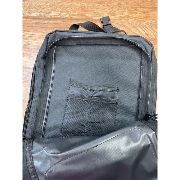 EVATAC Tactical Backpack Black 25L NEW - Picture 6 of 11